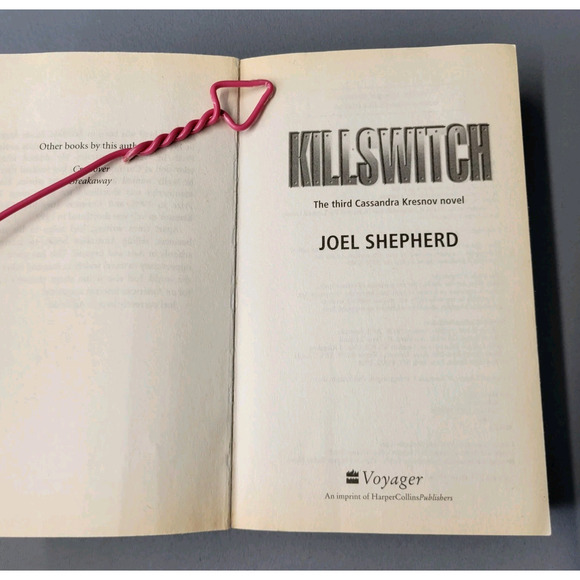 Lot of 2 Joel Shepherd Cassandra Kresnov Novels Book 2 & 3 Breakaway Killswitch - Picture 14 of 16
